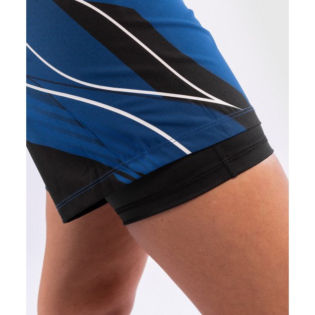 Short Femme MMA VENUM UFC Authentic Fight Night  Coupe longue BLEU