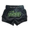 Short boxe Thaï Fairtex Noir/Gris 1924