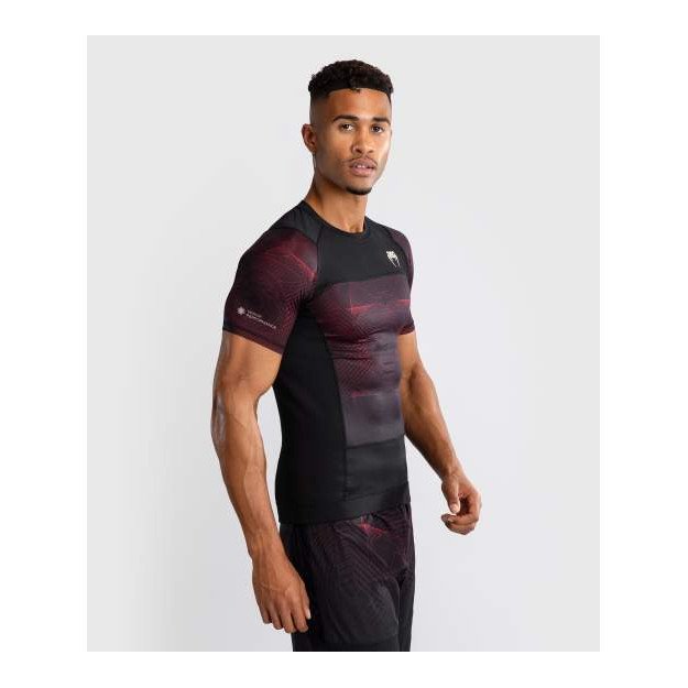 Rashguard Venum G-FIT Air Noir Profond / Rouge Feu