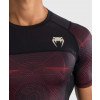 Rashguard Venum G-FIT Air Noir Profond / Rouge Feu