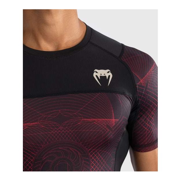 Rashguard Venum G-FIT Air Noir Profond / Rouge Feu