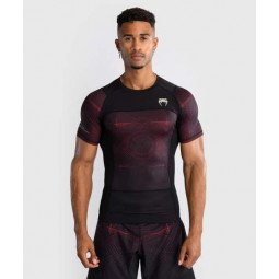 Rashguard Venum G-FIT Air Noir Profond / Rouge Feu