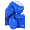 Gants de karaté contact 100% cuir bleu