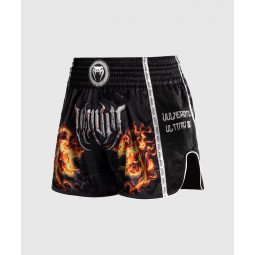 Short de boxe thaï Venum Gladiator 5.0 - Noir/Orange Néon