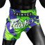 Short boxe thaï Fairtex BS1928 Street King Bleu/vert