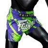 Short boxe thaï Fairtex BS1928 Street King Bleu/vert