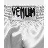 Short Boxe Thaï Venum Classic Argent/Noir