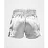 Short Boxe Thaï Venum Classic Argent/Noir