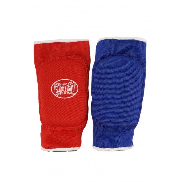 Coudières boxe thaï : coudières rouges muay-thai wettle gear