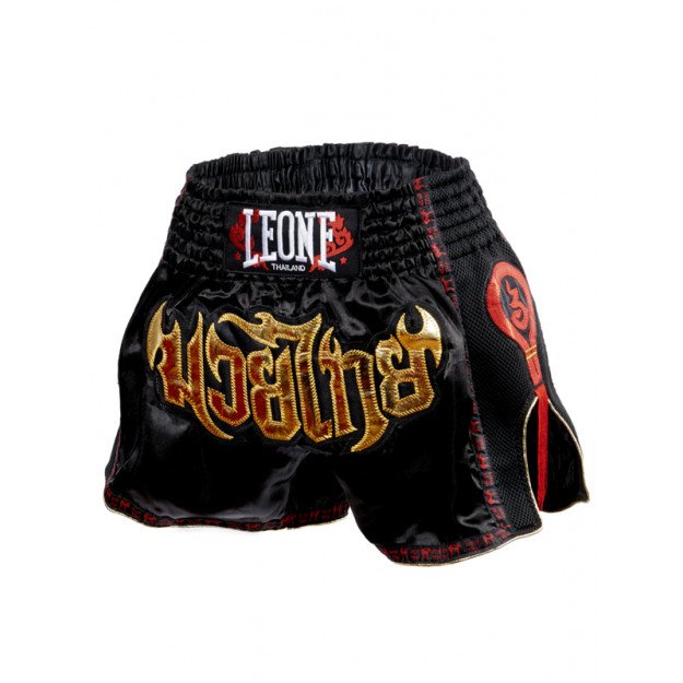 LEONE Short Kick Thaï Bangkok - Homme - Noir - Cdiscount Sport