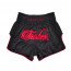 Short Boxe Thaï Fairtex  Noir/Rouge 2104