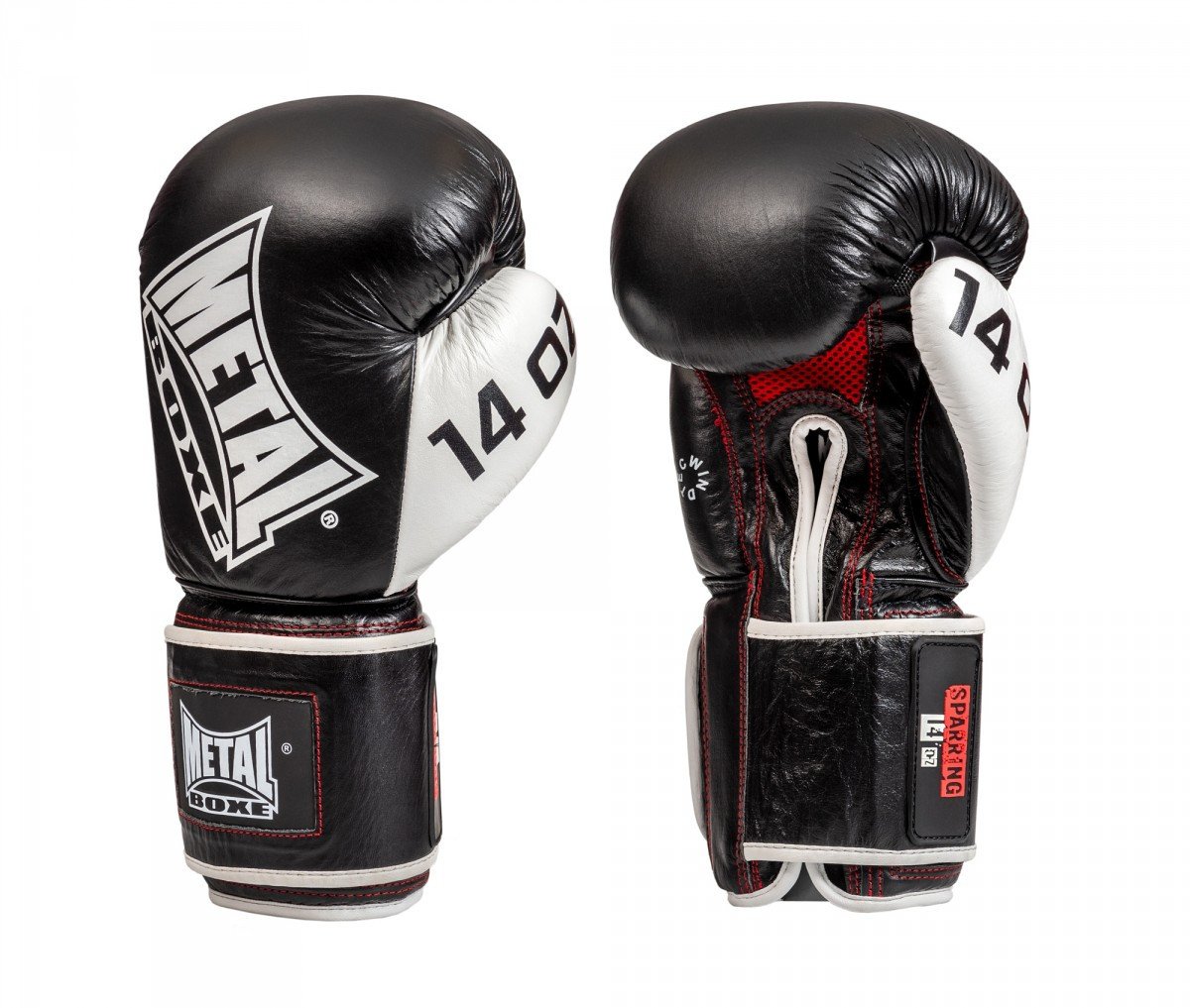 Gants de Boxe Sparring Metal Boxe 100% cuir - Metal Boxe