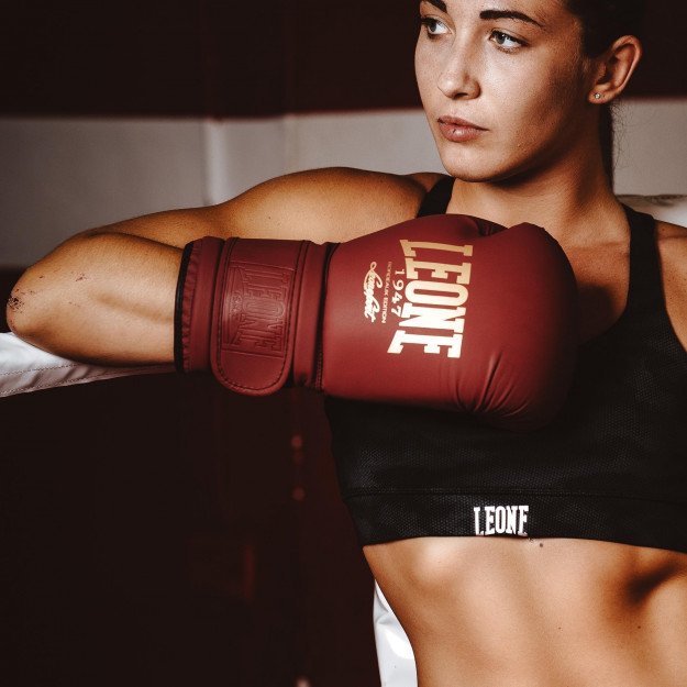 Gants de boxe Leone vintage