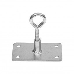 Fixation sol pour sac de frappe ou ballon double attache