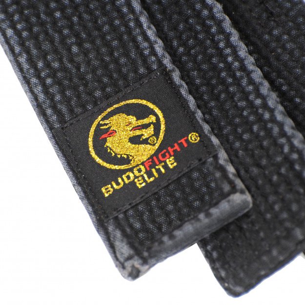 Ceinture Judo Noire Elite Vintage