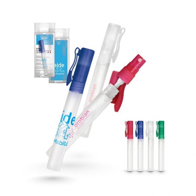 Vaporisateur de solution hydroalcoolique rechargeable