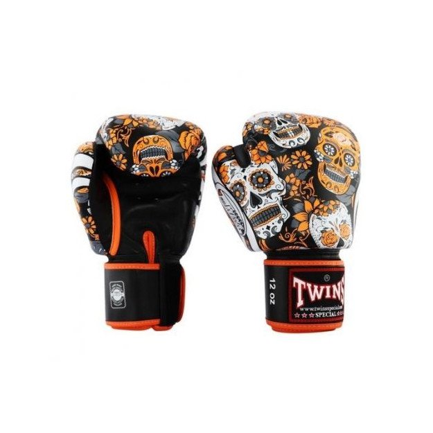 Gants de Boxe Twins FBGVL 3 Skull