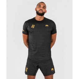 T-Shirt Dry Tech Venum X Ares Noir/Doré