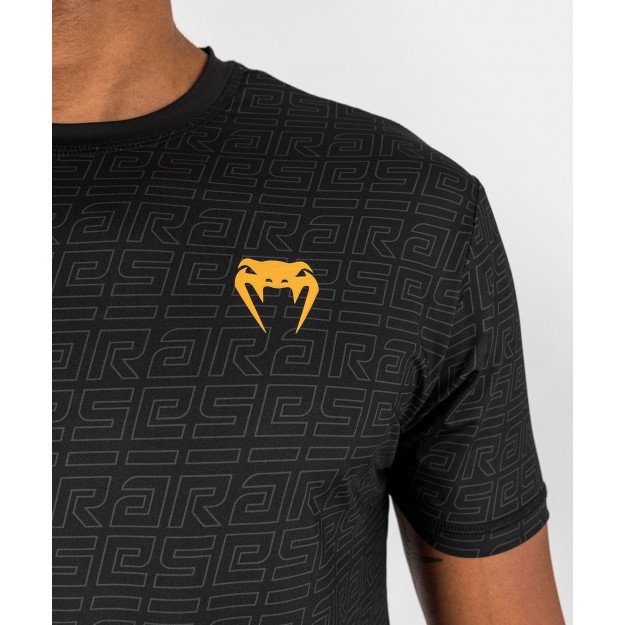 T-Shirt Dry Tech Venum X Ares Noir/Doré