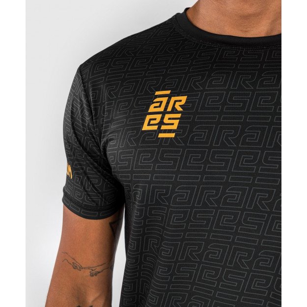 T-Shirt Dry Tech Venum X Ares Noir/Doré