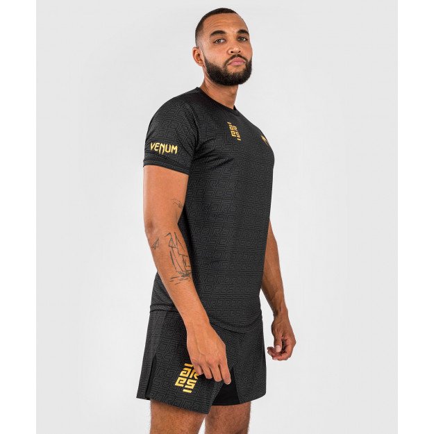 T-Shirt Dry Tech Venum X Ares Noir/Doré