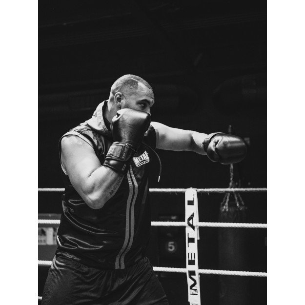 Gants de Boxe Black Light Metal Boxe