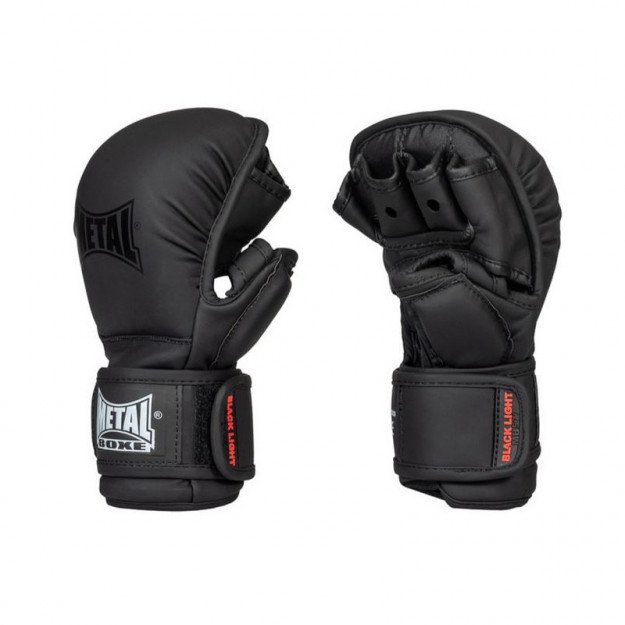 Gants MMA Black Light Strike avec Protection Pouce