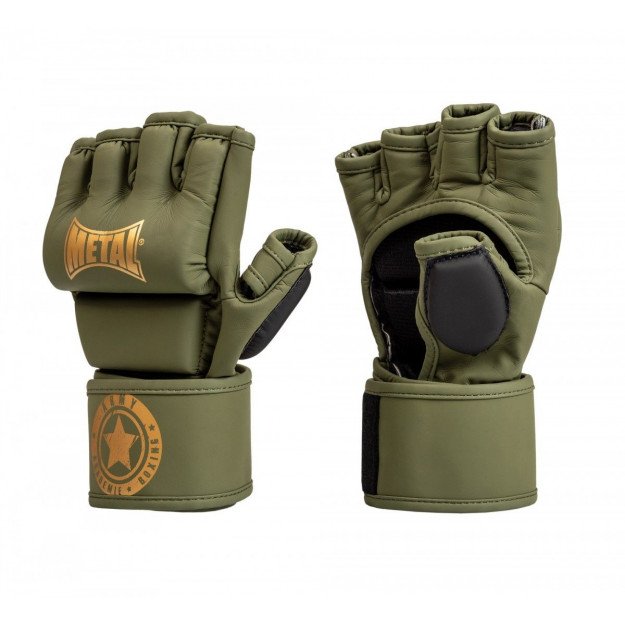 Gants de MMA Metal Boxe - Noir