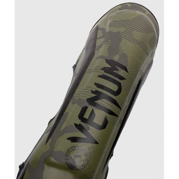 Protège tibia et pied Venum Elite Camouflage Kaki