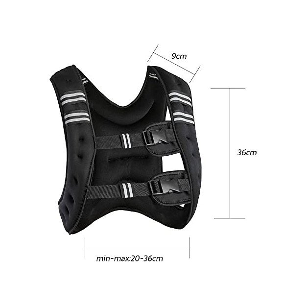 Gilet Lesté Metal Boxe 8 kg