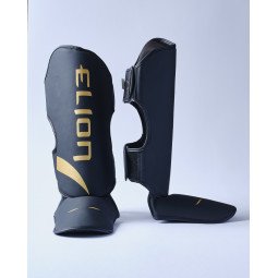 Protège Tibia et Pied Elion Extravagant Noir/Or