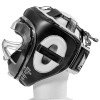 Casque Metal Boxe avec visière