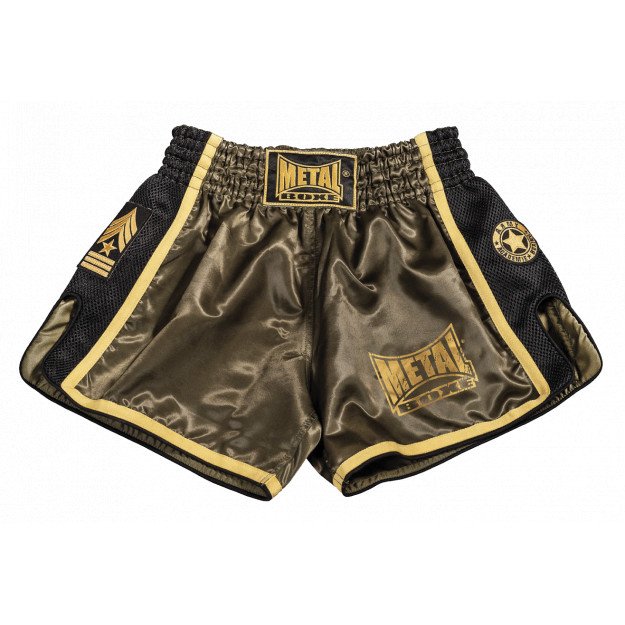 Short Boxe Thaï Military Metal Boxe