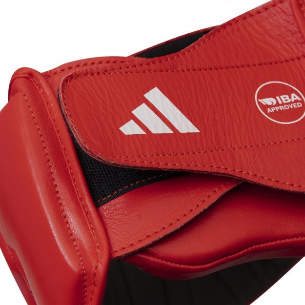 Casque de Boxe Compétition Amateur IBA Adidas 100% cuir