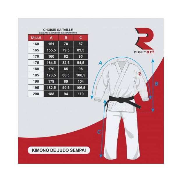 Kimono Judo Compétition FightArt Sempai