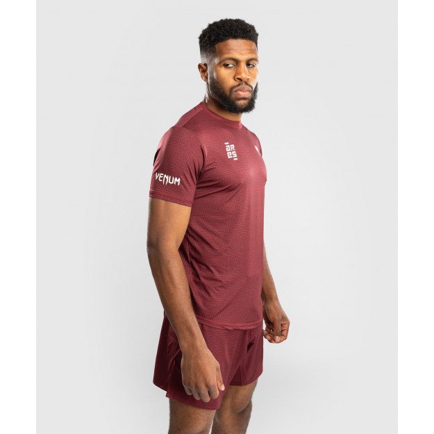 T-Shirt Dry Tech Venum X Ares Bordeaux