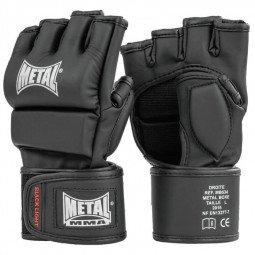 Gants combat libre Pro Metal Boxe Blacklight