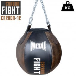 Sac de frappe cuir Metal Boxe - Arts Martiaux Lyonnais et Sports de Combat