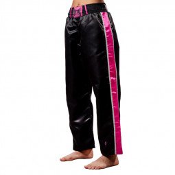 Pantalon Full Contact Metal Boxe Noir Fuchsia