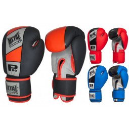 Gants de Boxe Compétition Velcro Metal Boxe