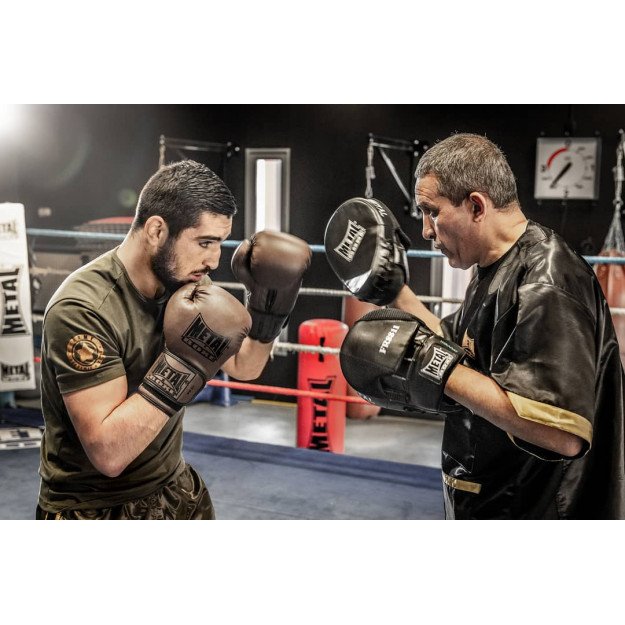 Gants de Boxe Steel Brown Metal Boxe