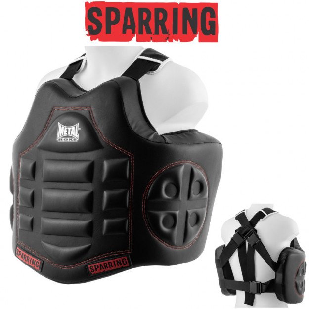 Plastron Intégral de Sparring Metal Boxe