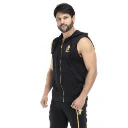 Veste à Capuche Sans Manche Leone Gold
