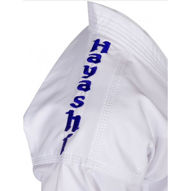 Kimono Karate Hayashi Kumite Premium avec logo brodé