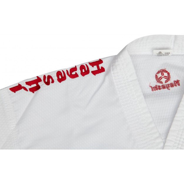 Kimono Karate Hayashi Kumite Premium avec logo brodé