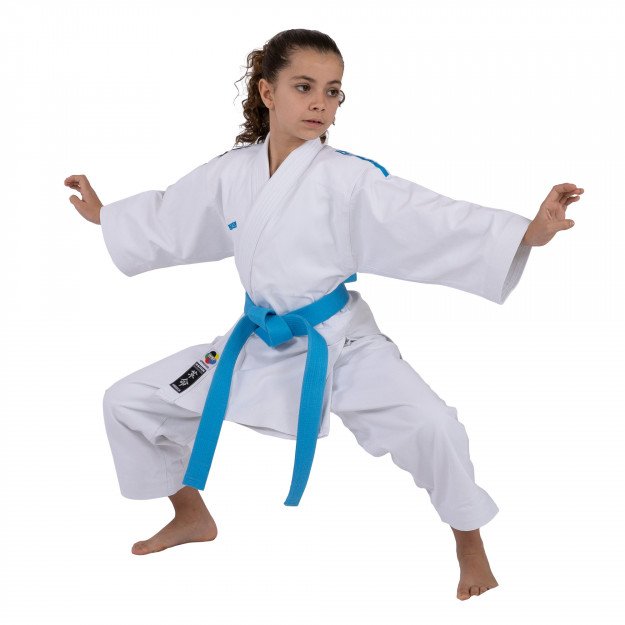 Kimono Karaté Kaiten America coupe Kata avec logo brodé