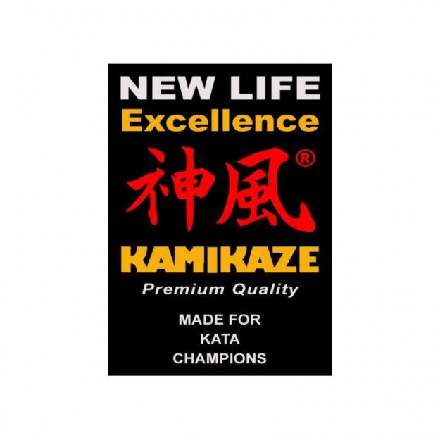 Kimono Karaté Kamikaze New Life Excellence coupe Kata WKF avec logo brodé