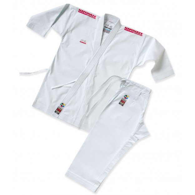 Kimono Karaté Kamikaze New Life Excellence coupe Kata WKF avec logo brodé