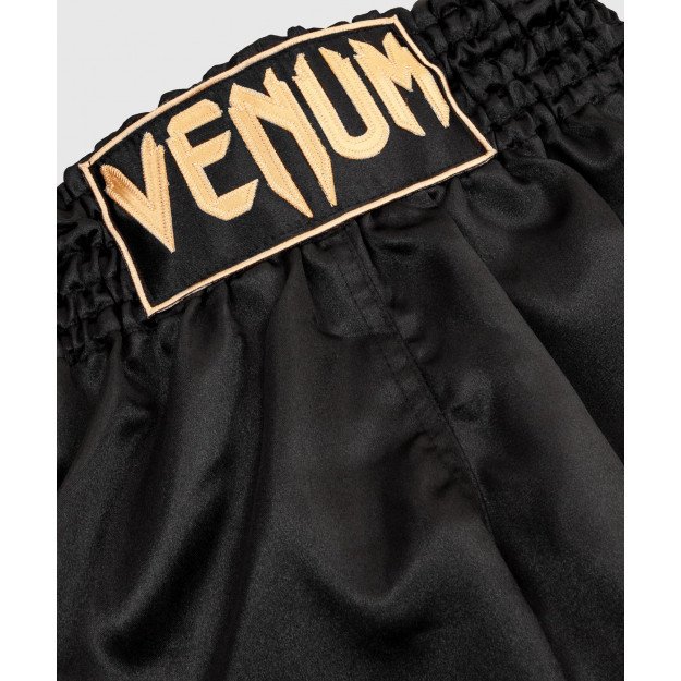 Short Boxe Thaï Venum Classic Noir/Or