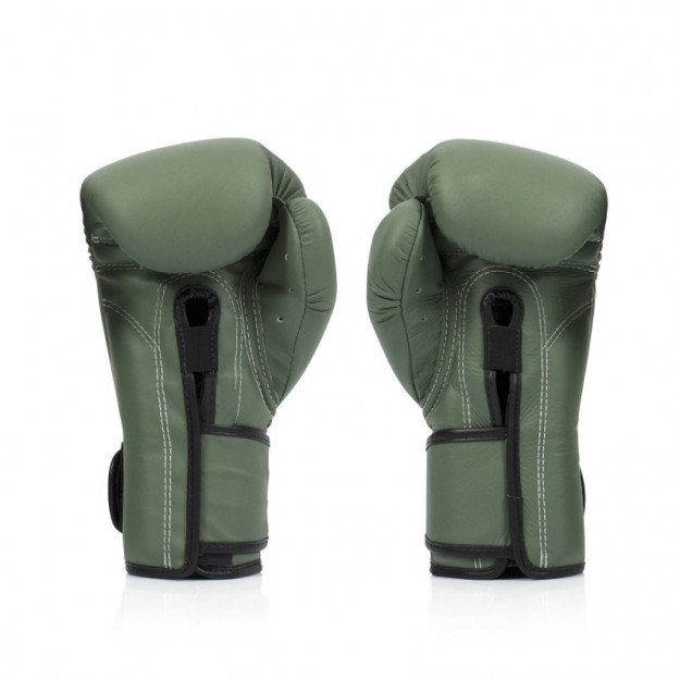 Gants de boxe d'entraînement Fairtex F-Day vert 100% cuir